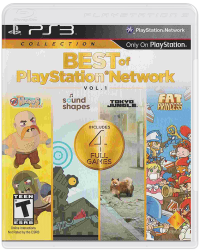 Best of PlayStation Network Vol. 1 PAL Playstation 3 PAL box art